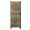 Saint Birch Oxford 4-Drawer Lateral File Cabinet, Rustic Oak - 3 of 3