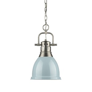 Golden Lighting Duncan Small Pendant with Chain - 1 of 1