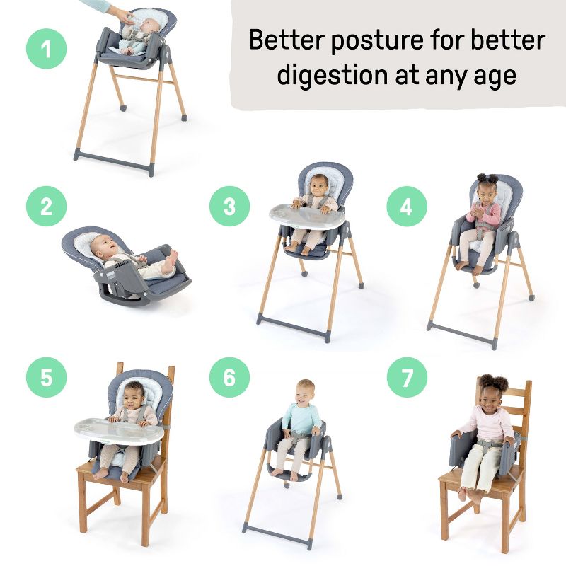  Ingenuity Proper Positioner 7-in-1 High Chair, 3 of 16