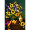 1500 Piece Jigsaw Puzzle, Autumn Treasures, Still nature puzzle, Sunflowers in a vase, Adult Puzzle, Castorland C-152063-2 - 2 of 4