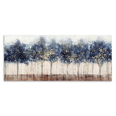 Stupell Industries Trees with Modern Splash, 30" x 13"