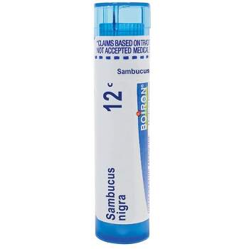 Boiron Sambucus Nigra 12C Homeopathic Single Medicine For Cough & Cold Relief  -  80 Pellet