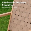 Bestier 4 Pieces Metal Patio Furniture Set, Outdoor Rattan Patio Conversation Sets with Soft Cushion for Garden, Backyard, Porch, Poolside - 4 of 4