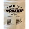 Women's Made To Worship Tee - Comfort Colors - 4 of 4