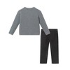 Andy & Evan  Toddler  Cardigan w/Red Plaid Bowtie & Pants Set - 4 of 4