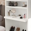 Systembuild Evolution Luxe 5-Shelf Closet Vanity Tower, Ivory Oak - 4 of 4