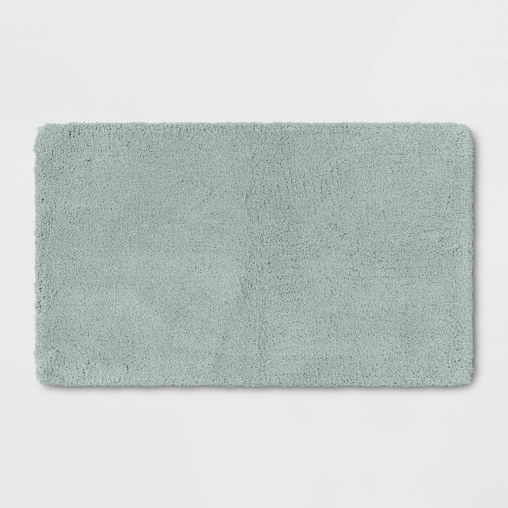 24inx40in Bath Rug Light Green - Threshold Signature™