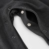 Baby Halloween Cat Hooded Romper - Cat & Jack™ Black - 4 of 4