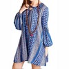 Women's Floral & Paisley Keyhole Dress - Velzera - 4 of 4