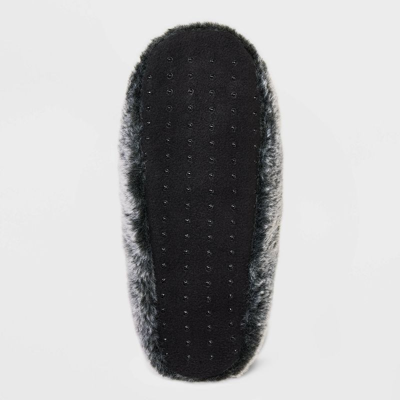 Women's Faux Fur Cozy Pull-On Slipper Socks with Grippers, 5 of 13