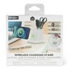 Link Wireless Charging Stand with Dual USB Charger & Desk Organizer - Great For Dorms, Offices & More - 3 of 4