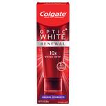 Colgate Optic White Renewal Teeth Whitening Toothpaste - Enamel Strength - 3oz