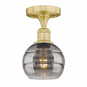Rochester - 1 Light Semi-Flush Mount In Industrial Style-8 Inches Tall and 5.88 Inches Wide - 1 of 1