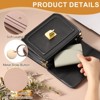 Unique Bargains Multi Slots Front Pocket Coin Credit ID Card Holder PU Leather Wallet - 4 of 4