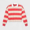 Women's Long Sleeve Graphic Jersey Polo T-Shirt - Wild Fable™ - 4 of 4