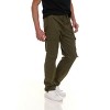 Canada Weather Gear Men’s 4-Pocket Lightweight Cargo Pants – Elastic Waistband with Drawstring, Adjustable Hem, Relaxed Fit - 4 of 4