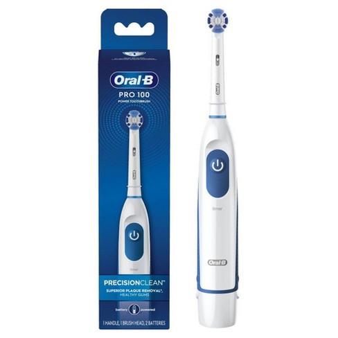 Oral-B Pro 100 Precision Clean Battery Powered Toothbrush - 1ct - image 1 of 4