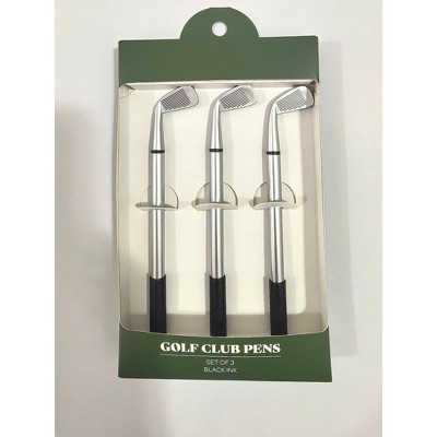 Father's Day 3pk Pen Set Golf Clubs - Spritz™