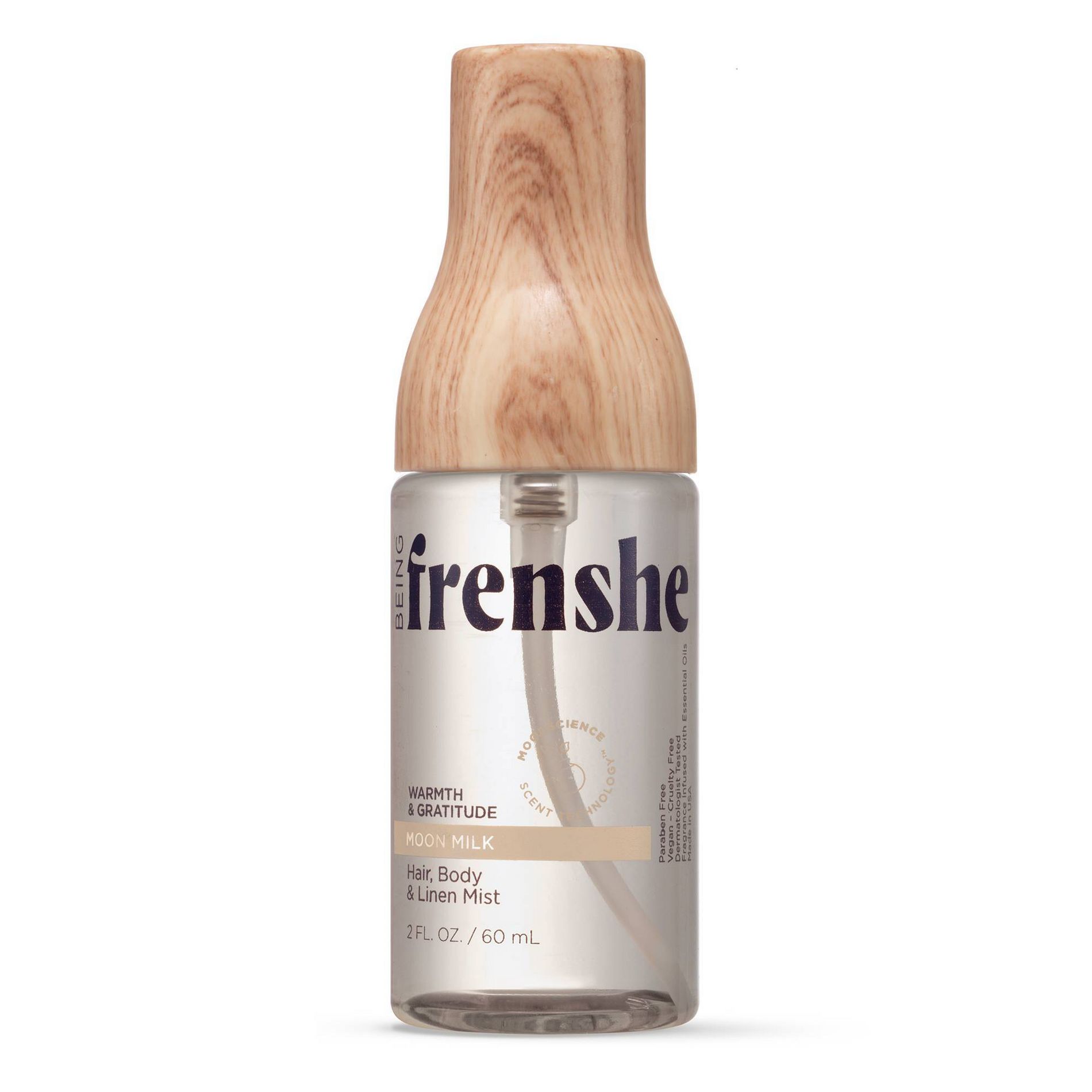 Being Frenshe Hair Body & Linen Mist - Moon Milk - 2 fl oz