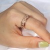 Anxiety Ring for Women Spinner Ring Fidget Ring Fidget Toys Adults Steel Spinner Rings for Anxiety Fidget Rings for Women Anxiety Fidget Ring - 4 of 4