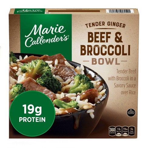  Gourmet Kitchn Marie Callender's Party Pack - Aged Cheddar  Cheesy Chicken and Rice Bowl, Creamy Vermont Mac & Cheese Bowl,Tender  Ginger Beef Broccoli Sweet Sour (8 ( 2 of Each )) 