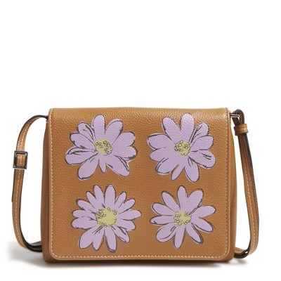 Vera Bradley Women's Outlet Faux Leather Small Flap Hipster