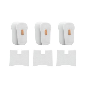 Nispira HZ602 Foam Filter Set For Shark Vacuum HZ2000, HZ2002 HZ702, HS152AMZ, HZ602, HZ251, HH202, HH205, HZ2003C, UV580, QS2000QBK, XFFKHZ2000 3 Pks - 1 of 4