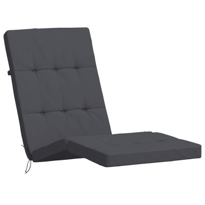 vidaXL 2 pcs Oxford Fabric Deck Chair Cushions - Durable and Water-Resistant Outdoor Seating Pads with Non-Slip Design