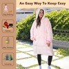 Tirrinia Women's Hoodie Sweatshirt, Casual Pullover Sweater, Soft Comfy Blanket Hoodie Sweatshirt, One Size Fits All, Gift for her - 2 of 4