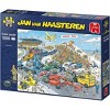 Jumbo Toys 1,000 Piece Jigsaw Puzzle - The Gran Prix: The Start - 27" x 19" - 2 of 3