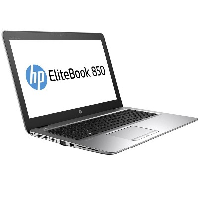 HP EliteBook 850 G4 Laptop, Core i5-7200U 2.5GHz, 8GB, 256GB SSD, 15.6in HD, Window 10 Pro (64bit), Webcam, Manufacturer Refurbished