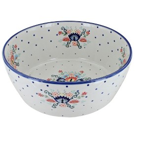 Blue Rose Polish Pottery M193 Manufaktura Serving Bowl - 1 of 1