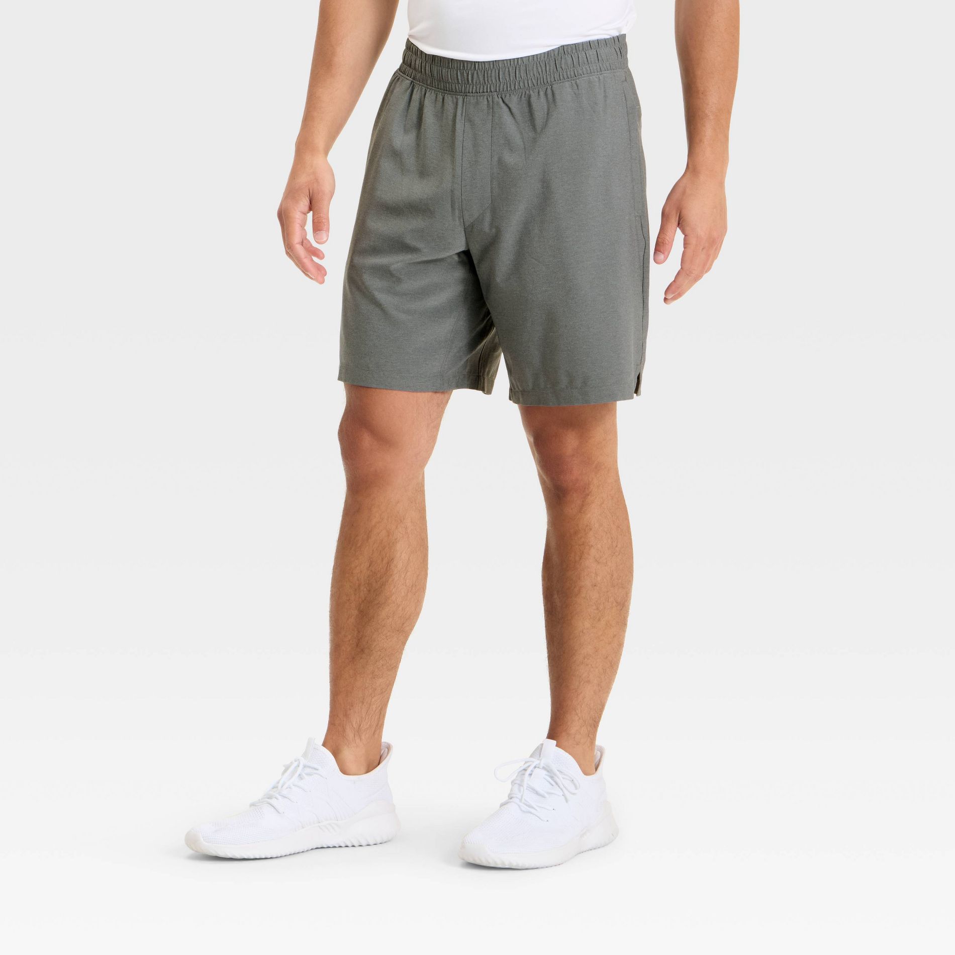 Men's Everyday Woven Shorts 8" - All In Motion™ Dark Gray L