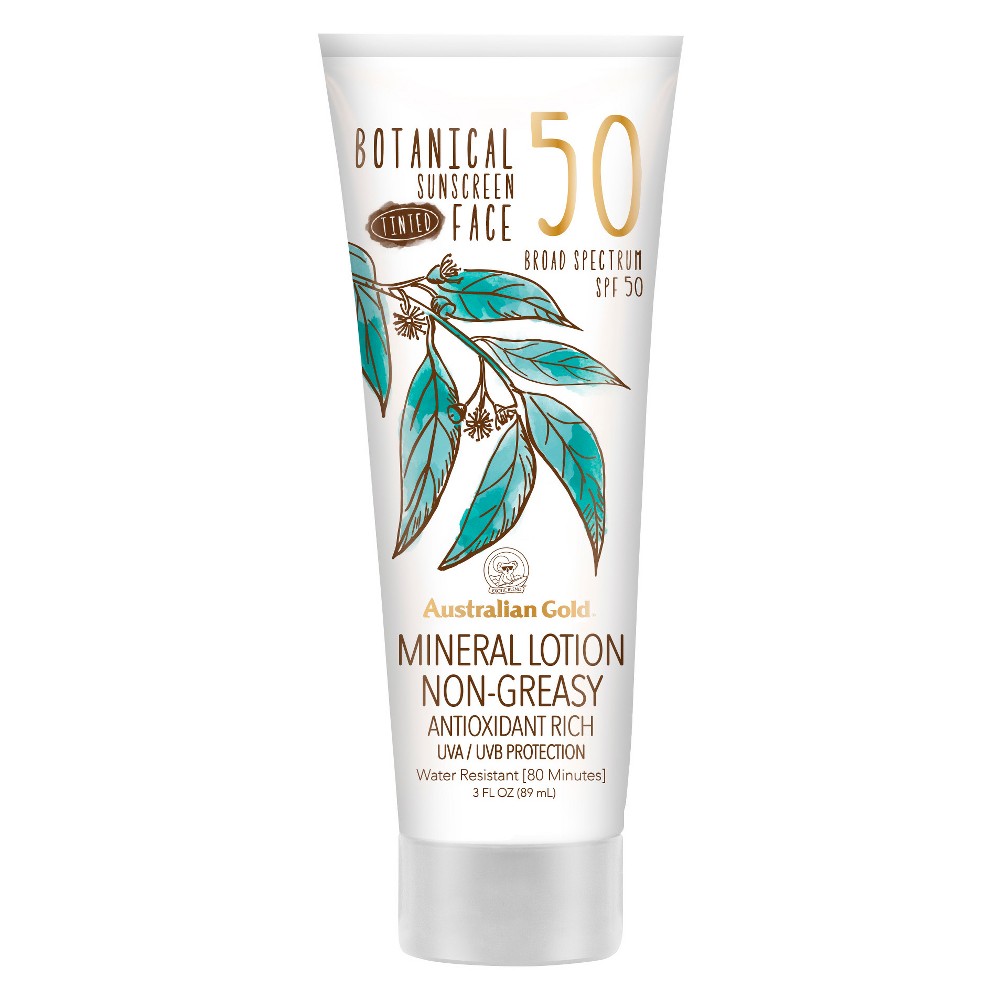 UPC 054402510544 product image for Australian Gold Botanical Mineral Sunscreen Tinted Face Sunscreen Lotion - SPF50 | upcitemdb.com