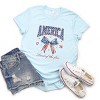 Simply Sage Market Coquette Vintage America Short Sleeve Tee - 3 of 4