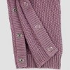 Carter's Just One You® Baby Girls' 2pc Floral Long Sleeve Shirt and Sweater Overall Set - Plum - 4 of 4