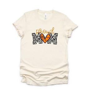 Simply Sage Market Women's Proud Mom Basketball Colorful Short Sleeve Graphic Tee - 1 of 3