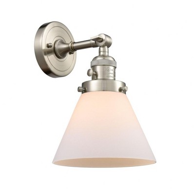 Cone - 1 Light Wall Sconce In Industrial Style-10 Inches Tall and 8 Inches Wide