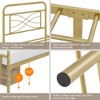 Yaheetech Vintage Metal Bed Frame with headboard - 4 of 4