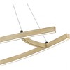 Quoizel Lighting Soma 1 - Light Chandelier in  Whitewashed Walnut - 3 of 4