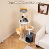 Tangkula 50" Cute Cat Tree for Indoor Cats Multi-level Cat Tower w/ Sisal Scratching Posts - image 3 of 4