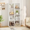 Tangkula 2PCS 8-Cube Bookcase Freestanding Cube Storage Organizer w/ Anti-Toppling Kits - 3 of 4