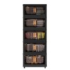 Lyngins Folding Storage Cabinet with Magnetic Door,Bathroom Cabinet with Wheels for Living Room,Bathroom - 4 of 4