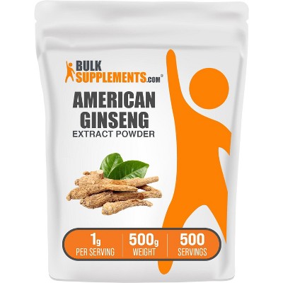 BulkSupplements American Ginseng Extract Powder
