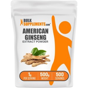 BulkSupplements American Ginseng Extract Powder - 1 of 4