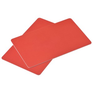 Unique Bargains Waterproof Durable ID Badge Printer Blank Plastic Card 50 Pcs - 1 of 3