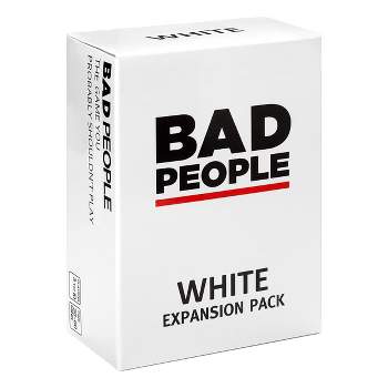 BAD PEOPLE White Expansion Pack (100 New Question Cards) - The Party Game You Probably Shouldn't Play