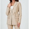 Women's Infinity Cinched Waist Blazer - 7Diamonds - 3 of 4