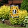Briarwood Lane Everyday Garden Flag 12x18 For Outdoor Sunflowers Monogram M Garden Flag Flags For Outside - 4 of 4