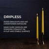 10 inch Taper Candles Set of 4 - Dripless Taper Candles and Unscented Candlesticks - Perfect as Dinner Candles and Household Candles - 4 of 4
